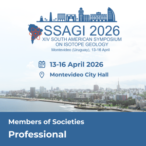 XIV South American Symposium on Isotope Geology - Members of Societies - Professional