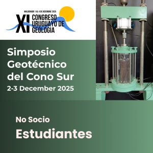 Simposio Geotécnico del Cono Sur - No Socios - Estudiantes