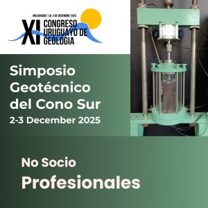 Simposio Geotécnico del Cono Sur - No Socios - Profesionales