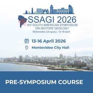 XIV South American Symposium on Isotope Geology - PRE-SYMPOSIUM COURSE